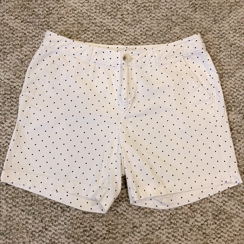Dockers women’s sz 4 polka dot shorts - Picture 1 of 3